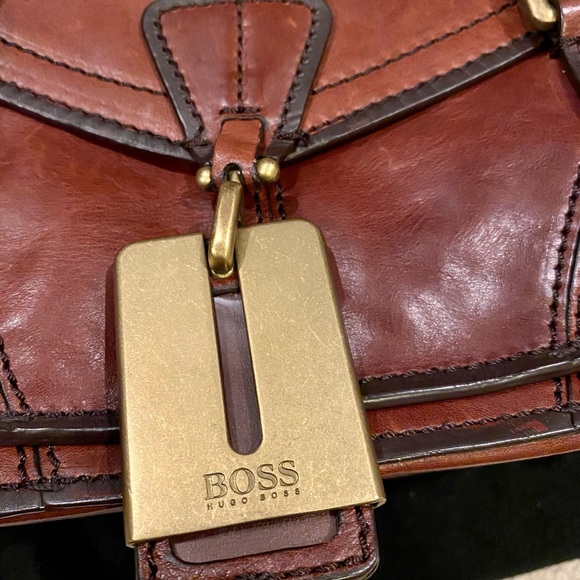 Hugo Boss handbag in brown never used - Picture 11 of 11